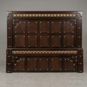 Handcrafted Solid Wood King Size Bed